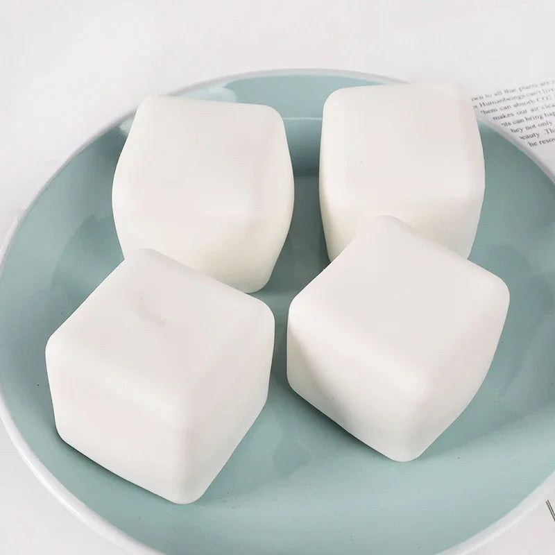 Cute Tofu Stress Balls Sensory Toys Stress Relief Fidget Toys squishy Dough Ball Gifts for Adults Children Best Gift – Space‑Wise Sensory Support | Setup & Flow