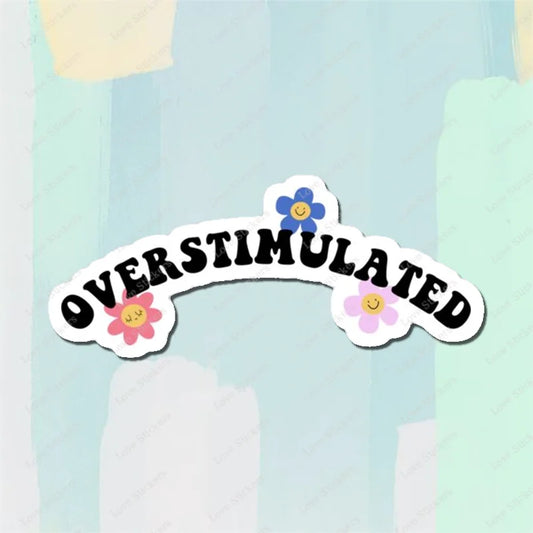 Overstimulated 5PCS Stickers for Living Room Bumper Anime Cute Kid Car Art Print Window Home Decor Water Bottles Wall Stickers – Sensory Relief On‑Demand | Flexible Symptom Support