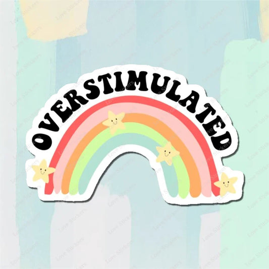 Overstimulated 5PCS Stickers for Living Room Bumper Anime Cute Kid Car Art Print Window Home Decor Water Bottles Wall Stickers – Sensory Relief On‑Demand | Flexible Symptom Support