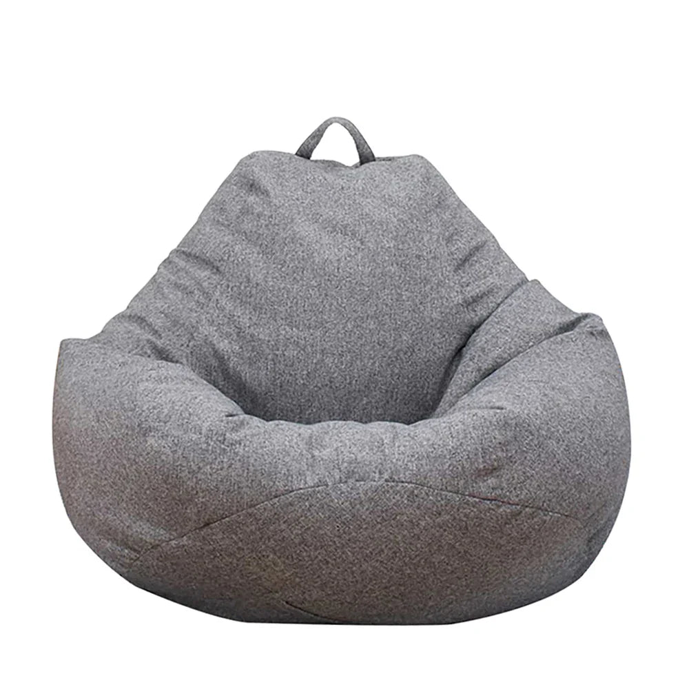 Large Bean Bag Lazy Seat Chair Sofa Cover Couch Soft Fluffy Breathable Adult Child Tatami No padding is included – Comfort Seating Options | Quiet Zone Setup