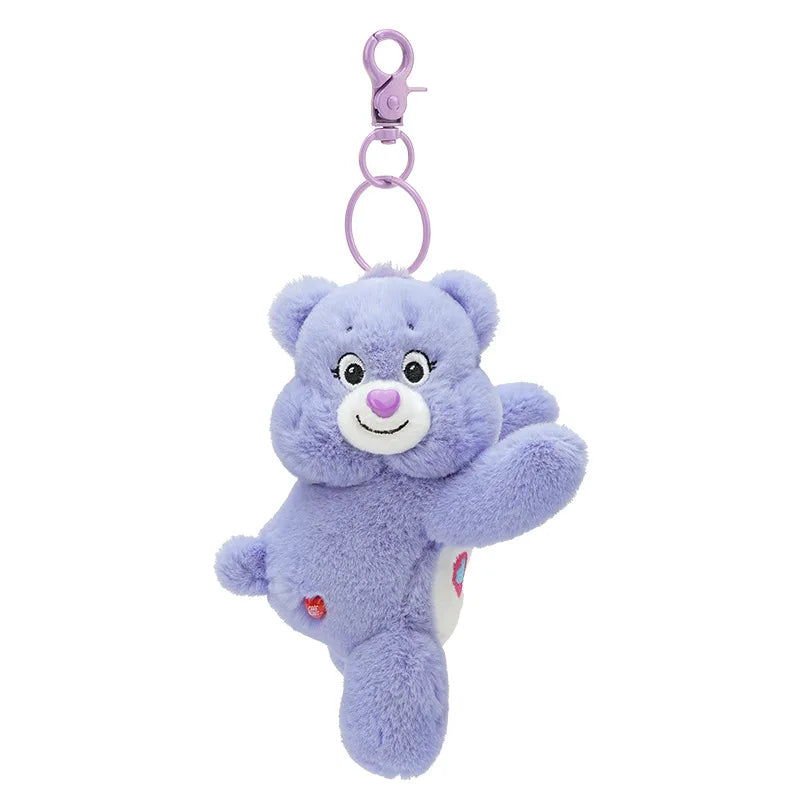 Genuine Care Bears Scented Plush Keychain Stuffed Toys CareBears Bag Keyring Backpack Dolls Children's Birthday Christmas Gifts