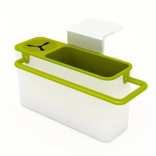 1PC Kitchen Organizer Sponge Kitchen Box Draining Rack Dish Self Sink Storage Stands Utensils Towel Rack